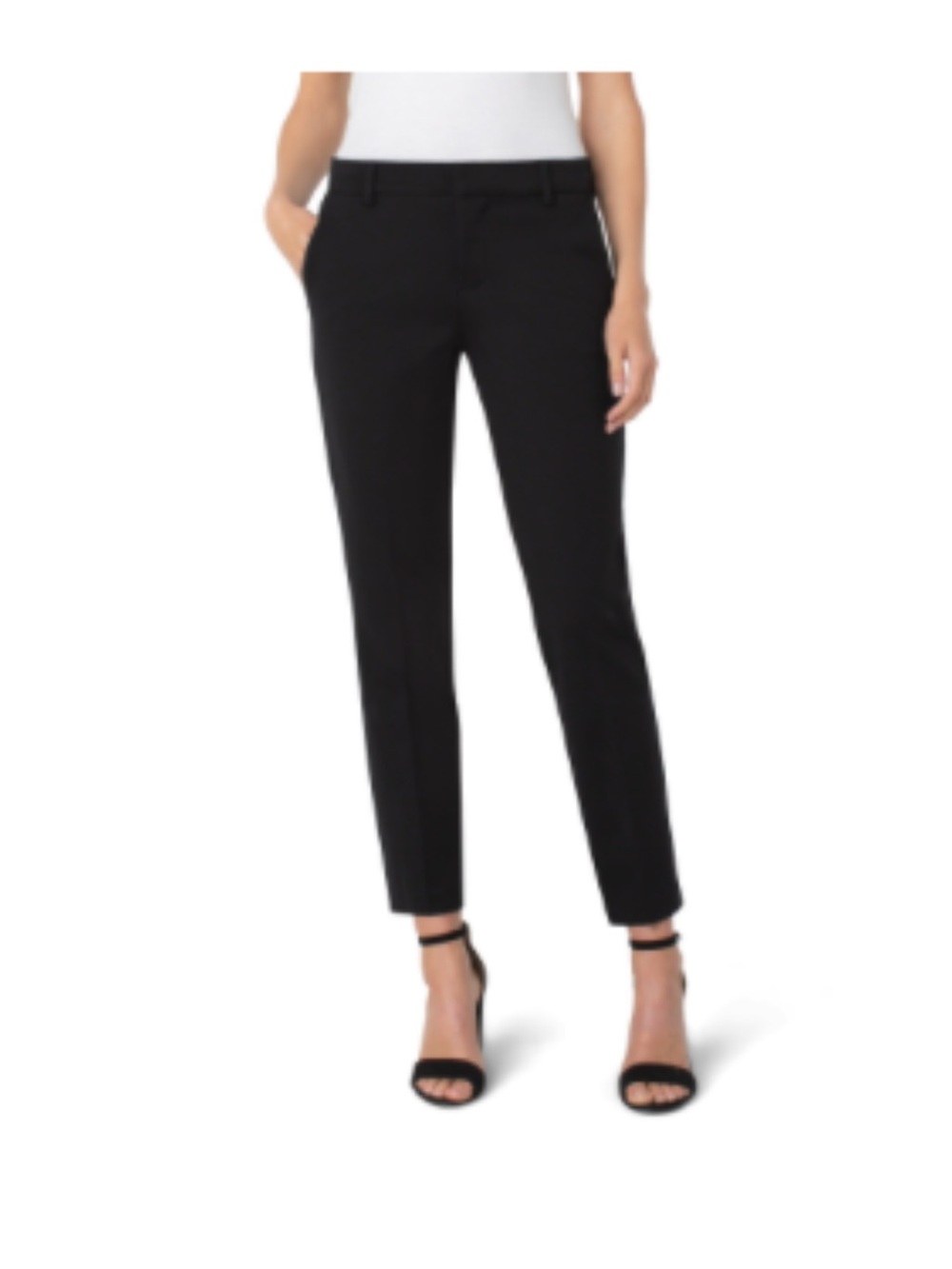 NWT Liverpool Kelsey Knit Black Trouser Super-stretch - Size 10
